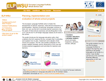 Tablet Screenshot of elp-wsu.ecml.at