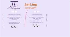 Desktop Screenshot of jaling.ecml.at