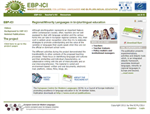 Tablet Screenshot of ebp-ici.ecml.at