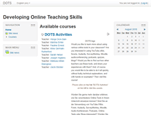 Tablet Screenshot of moodle.dots.ecml.at