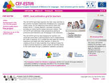 Tablet Screenshot of cefestim.ecml.at