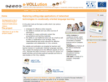 Tablet Screenshot of evollution.ecml.at