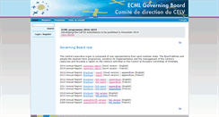 Desktop Screenshot of govboard.ecml.at